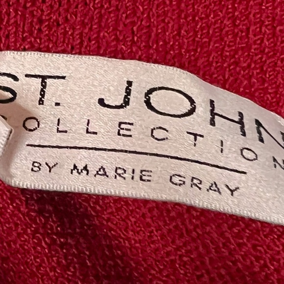 ST. JOHN COLLECTION KNIT SKIRT - Picture 3 of 3